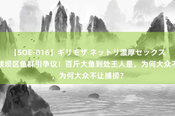 【SOE-016】ギリモザ ネットリ濃厚セックス Ami 三峡坝区鱼群引争议！百斤大鱼到处王人是，为何大众不让捕捞？