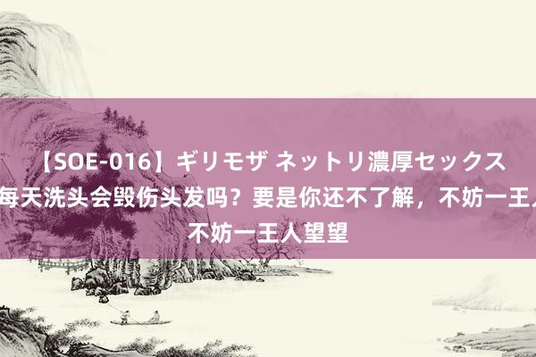 【SOE-016】ギリモザ ネットリ濃厚セックス Ami 每天洗头会毁伤头发吗？要是你还不了解，不妨一王人望望
