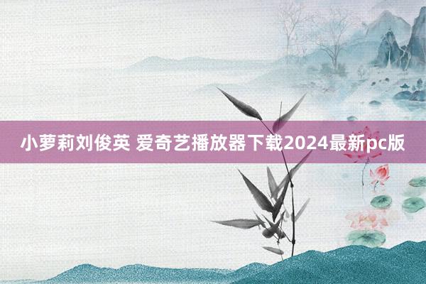 小萝莉刘俊英 爱奇艺播放器下载2024最新pc版