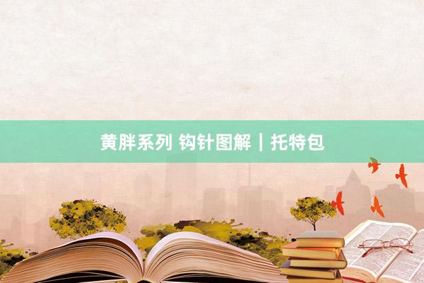 黄胖系列 钩针图解｜托特包